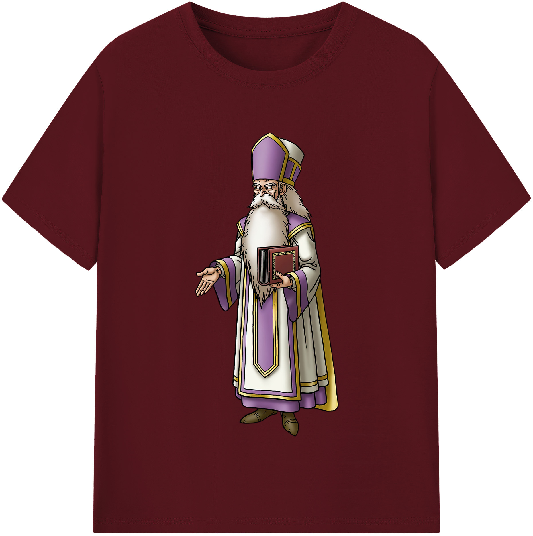 （画像用） ドラゴンクエスト Doragon Kuesuto Dragon Quest 綿100％半袖Tシャツ（フロントプリント）